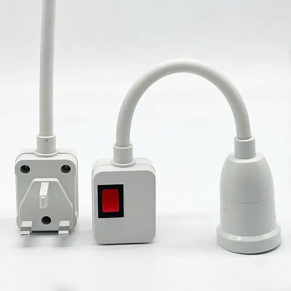 (2 Pieces) Switch Adapter Socket for Light Lamp Holder 2 pc's…